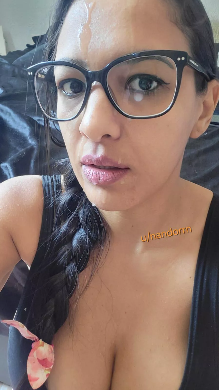 Milk in lips  posted by Nandorrn