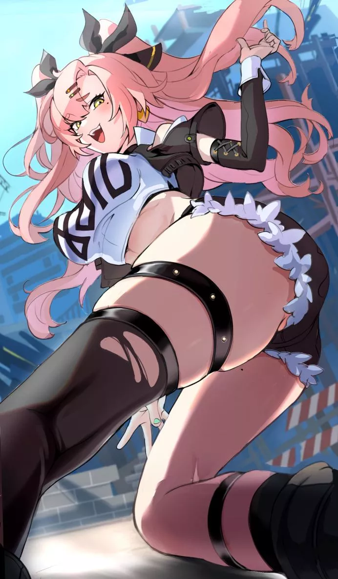 Nicole's cheerful self posted by LafterMastr