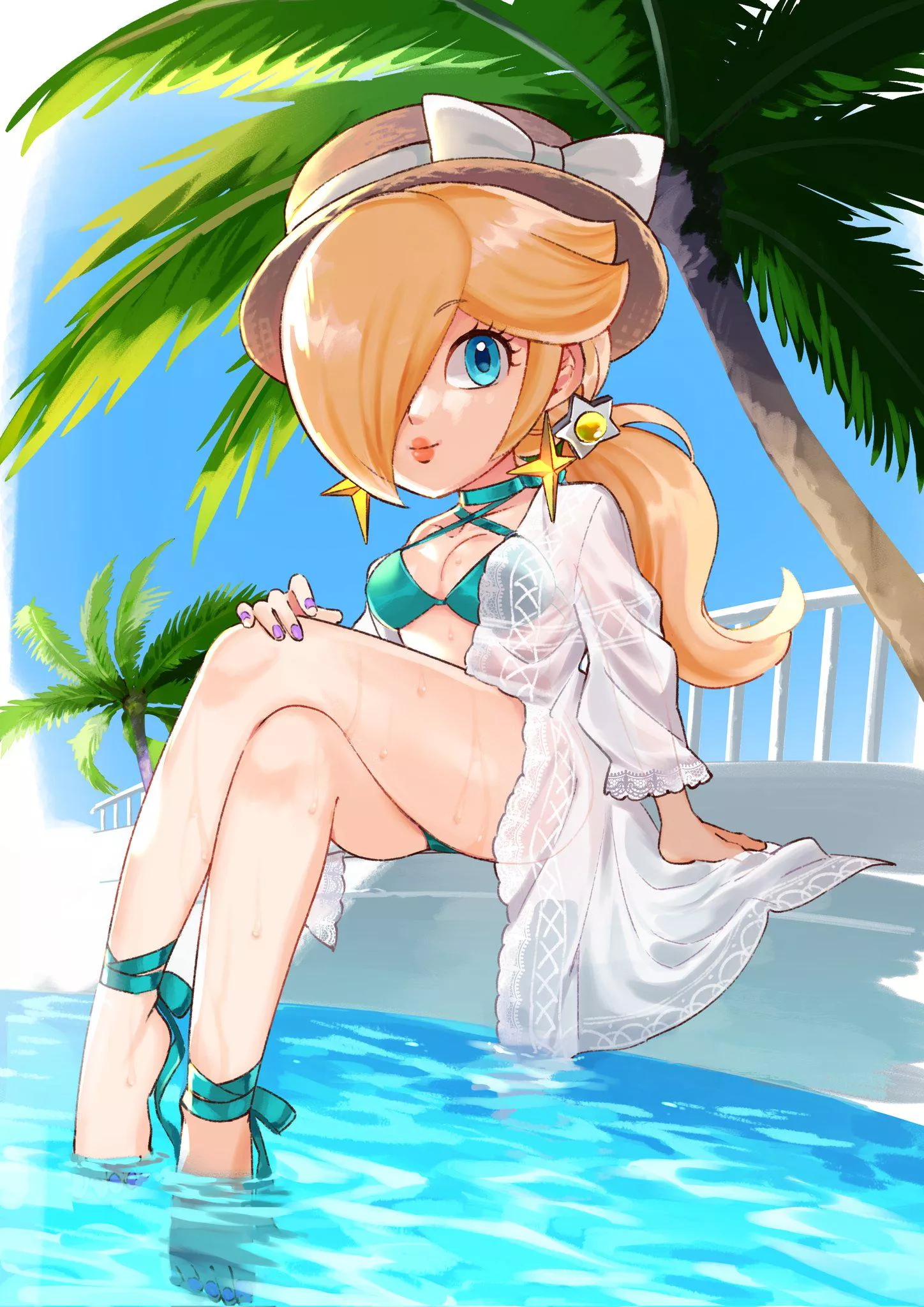 Rosalina by the pool posted by LafterMastr