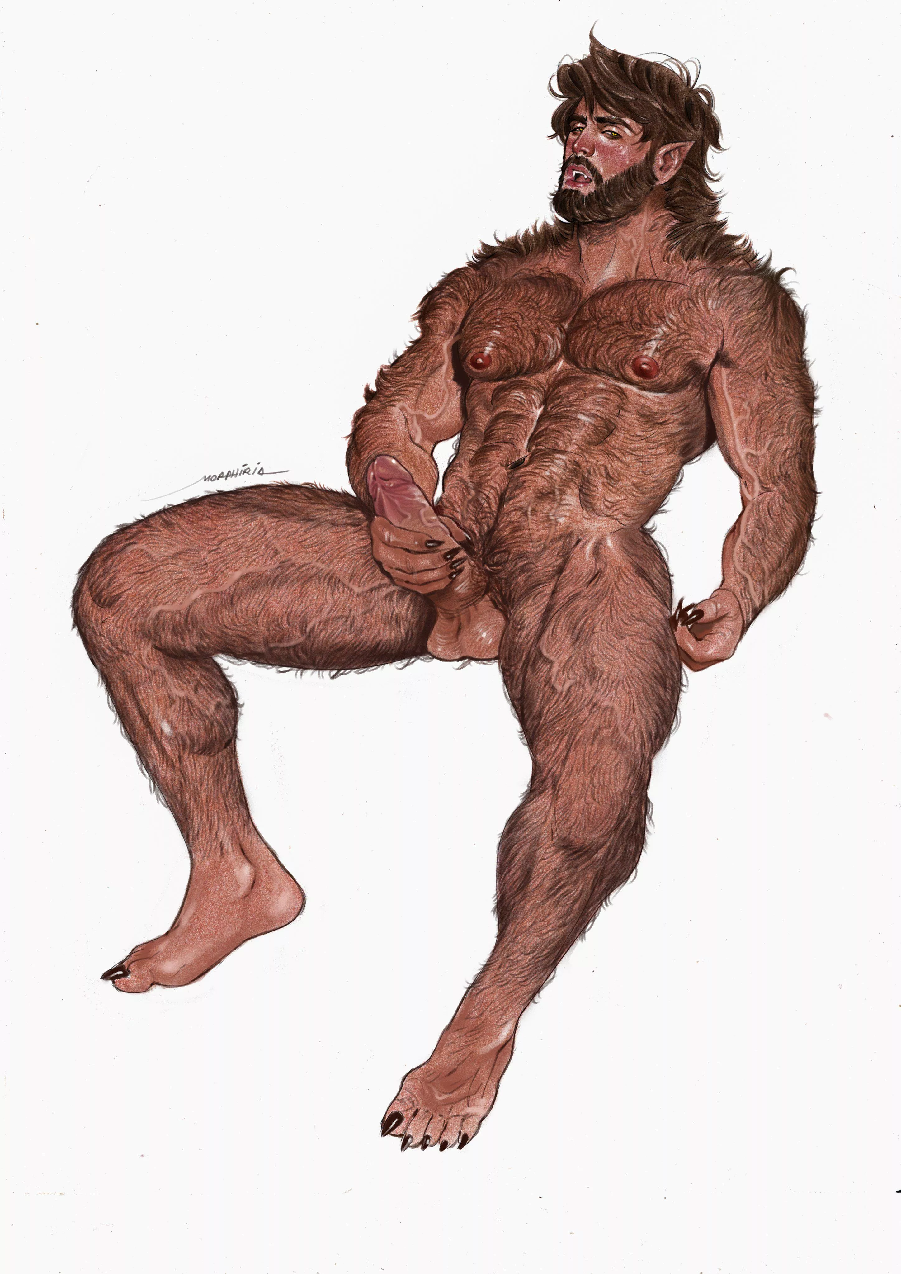 Werewolf dude by @morphiria posted by JoeyFerguson