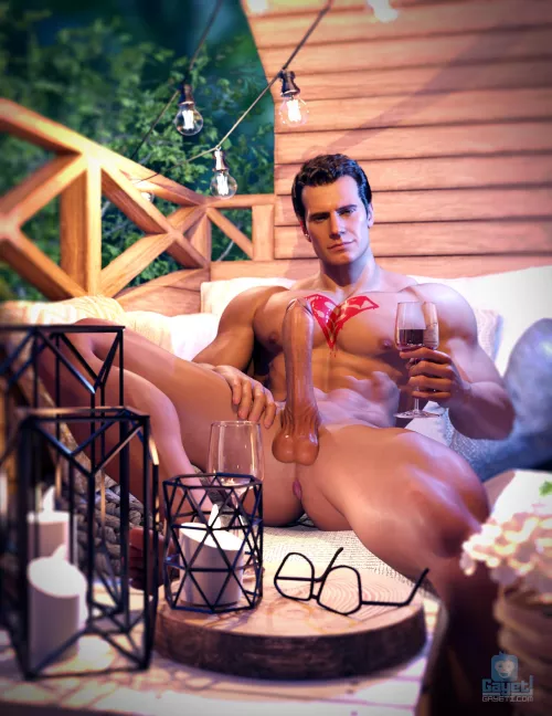 Would you sit on Clark Kent's lap if you had a date with him? by Chamferbox