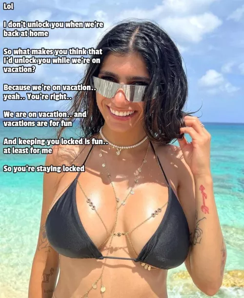 You're staying locked  by Captionsforever