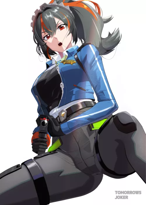 Zhu Yuan gorgeous thighs  by AssAddictBoy