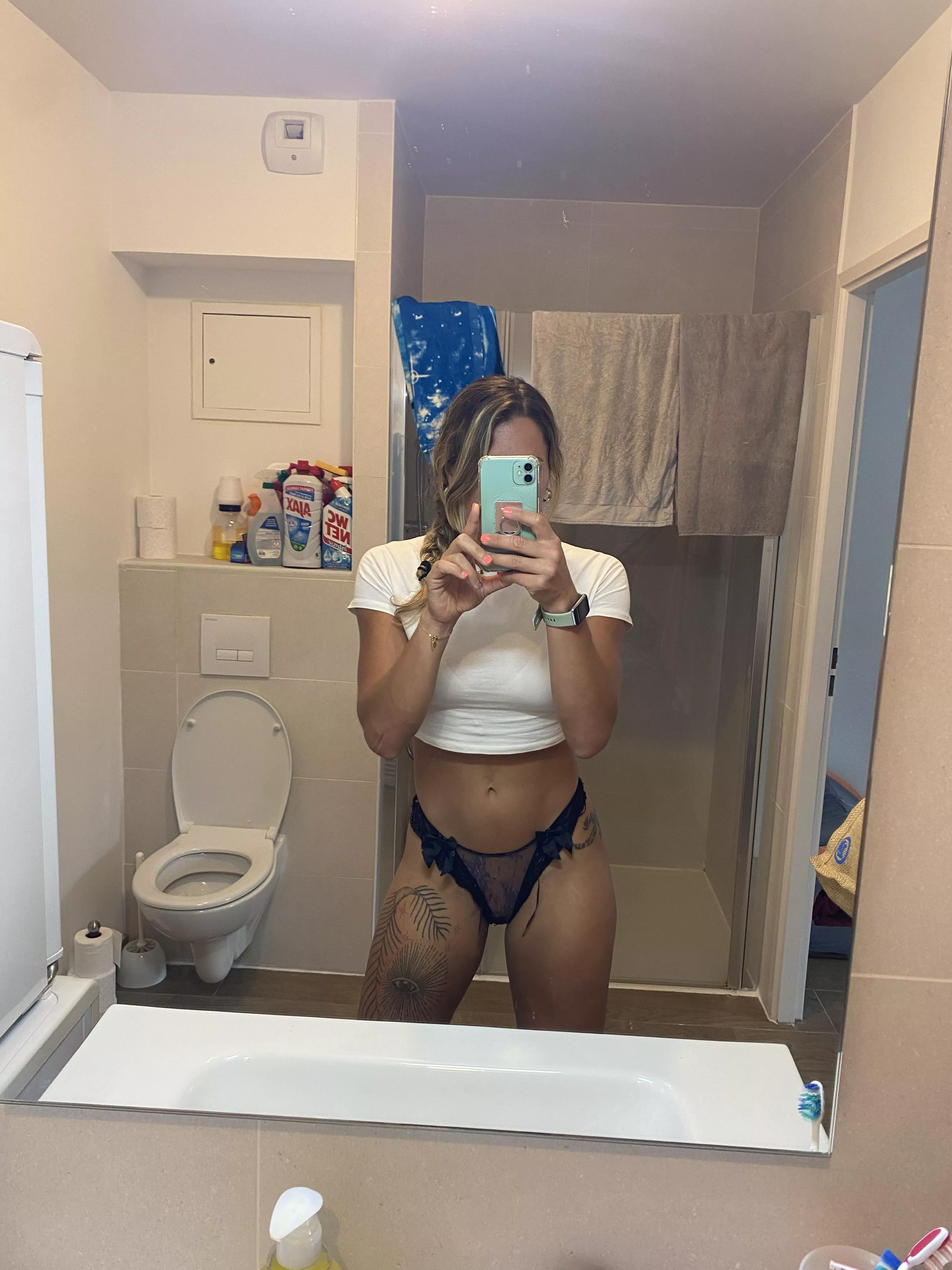 As much as my panties cover my pussy, I would prefer it to be covered by your tongue posted by Maevae_a