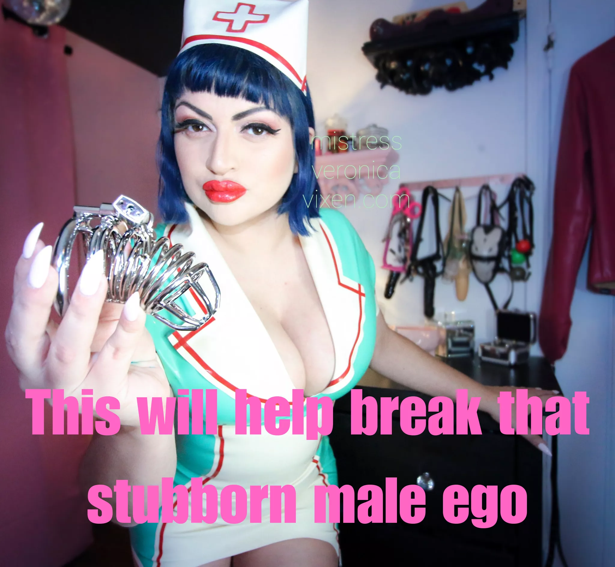 Doctors orders! I think with in a week you'll be *cured* posted by MistressVeronicaV