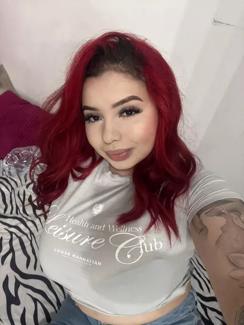 Feeling cute with my croptop by bountyhunter956