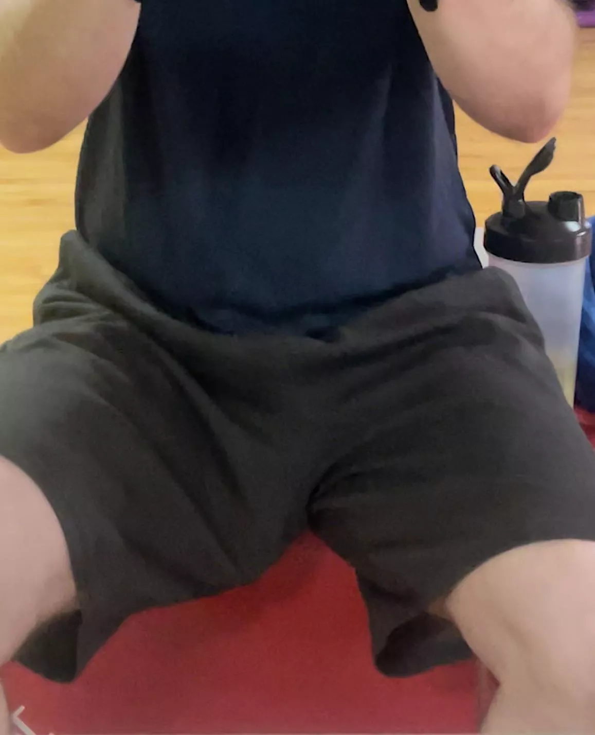 Feels good finally getting back to the gym. posted by l_AM_ERR0R