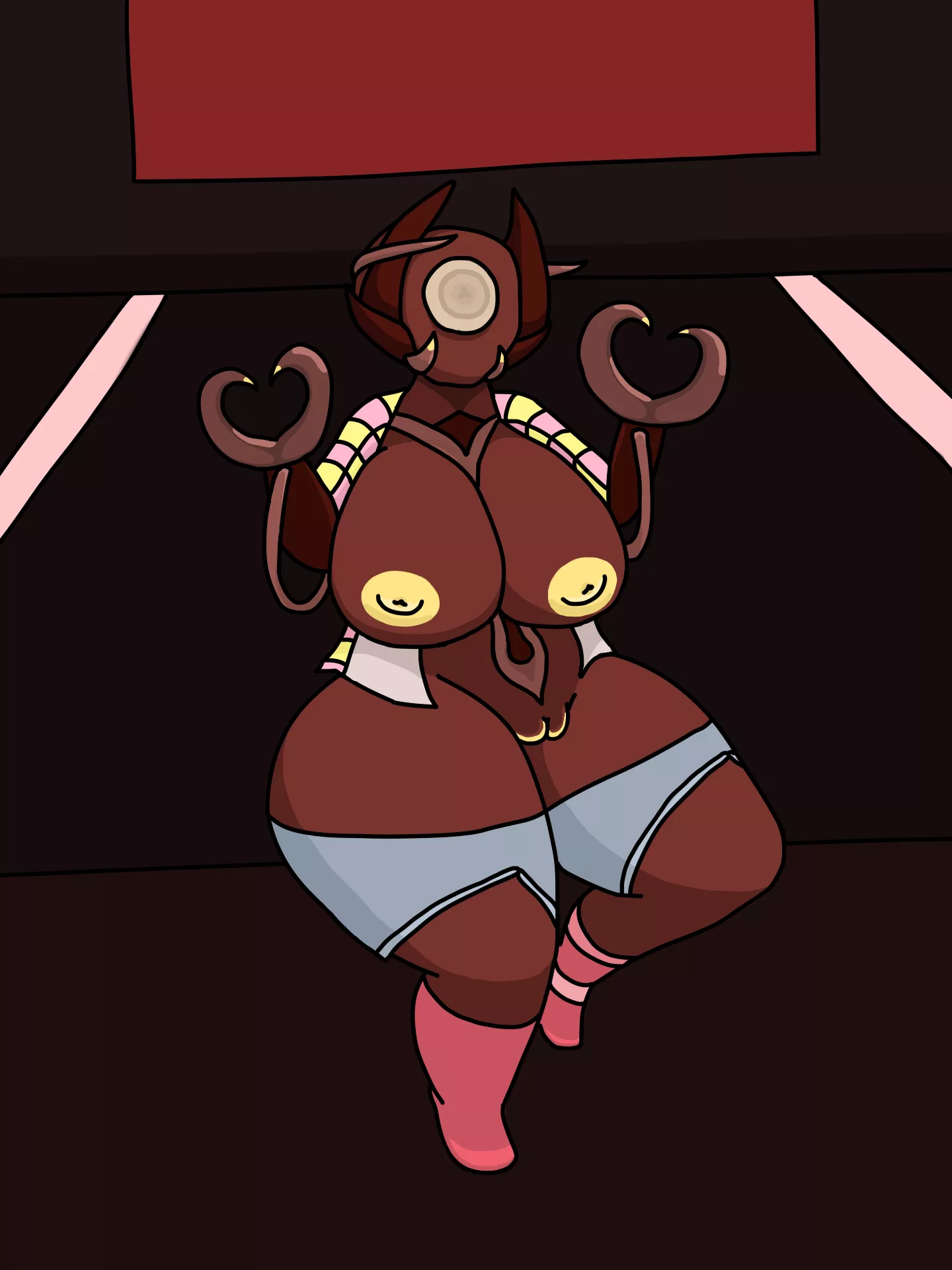 Genderbent Technocyte Coda Packet feeling a little more confident on stage after growing by 𝓞𝕣𝔡ｅŘ𝔰 όℱ 爪αⒼⓃ𝔦ᵗ𝓤𝓓έ (by me) posted by Legendaryrobot64