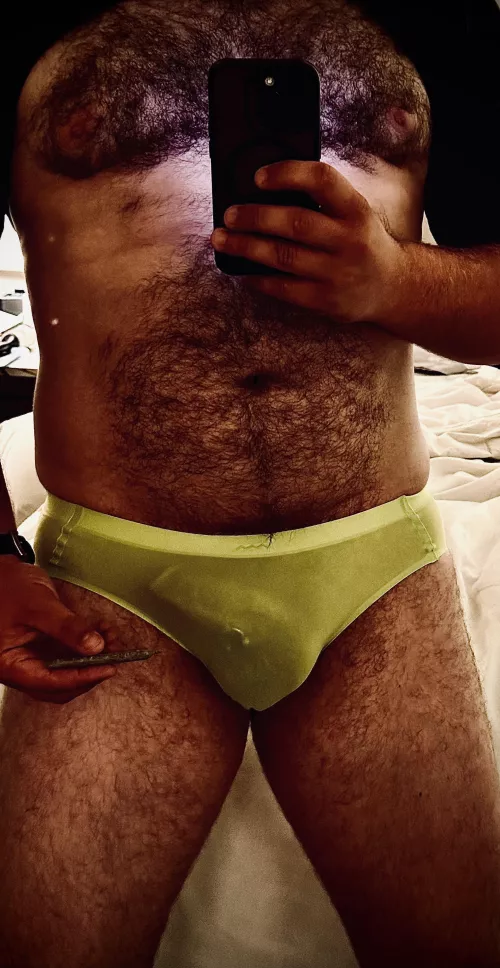Green joint and see-thru green undies (35M) by SteepsNDeeps