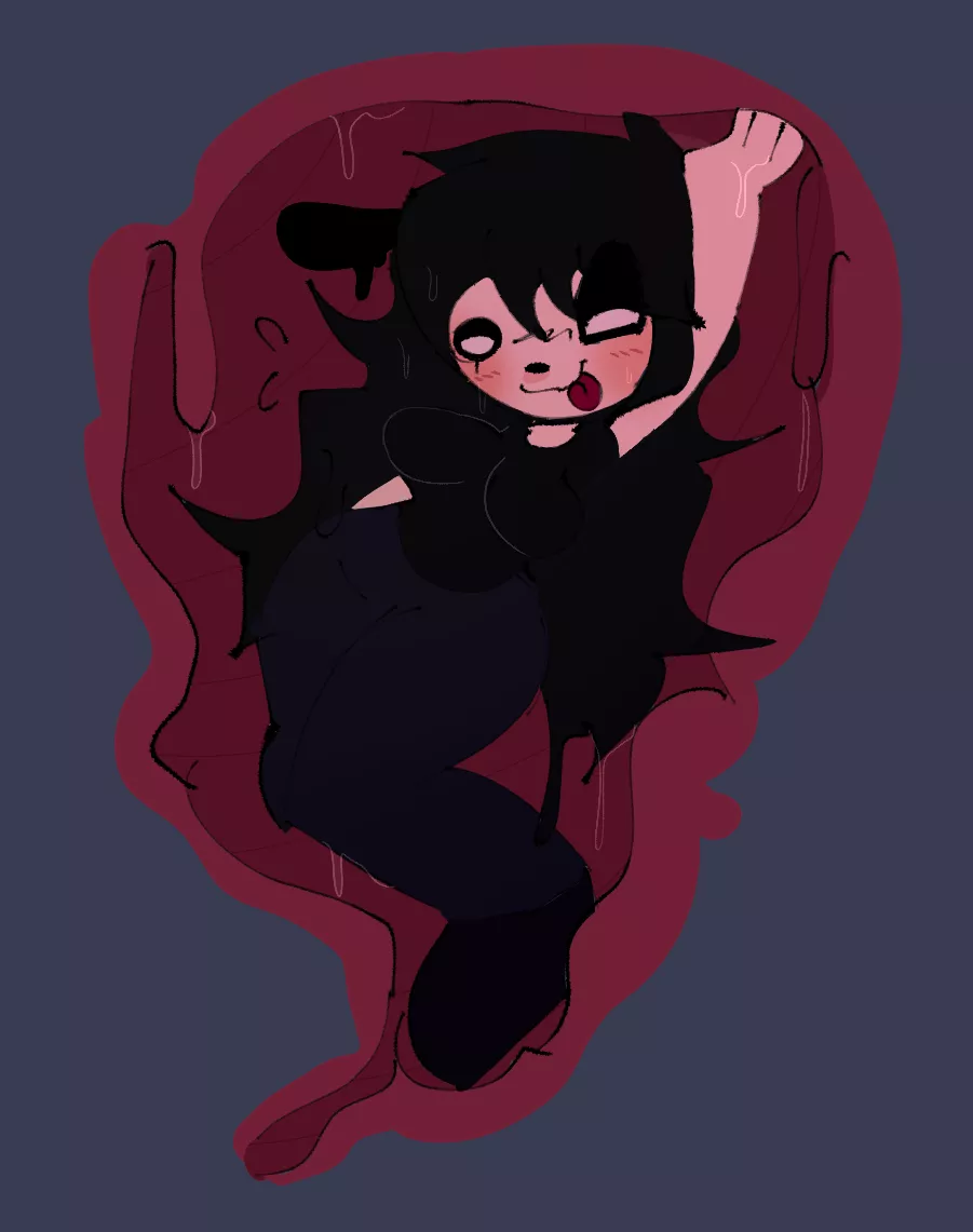 {Image} Comfy [Original character], [Internal view], [Oral vore] posted by ClassicLopsided5233