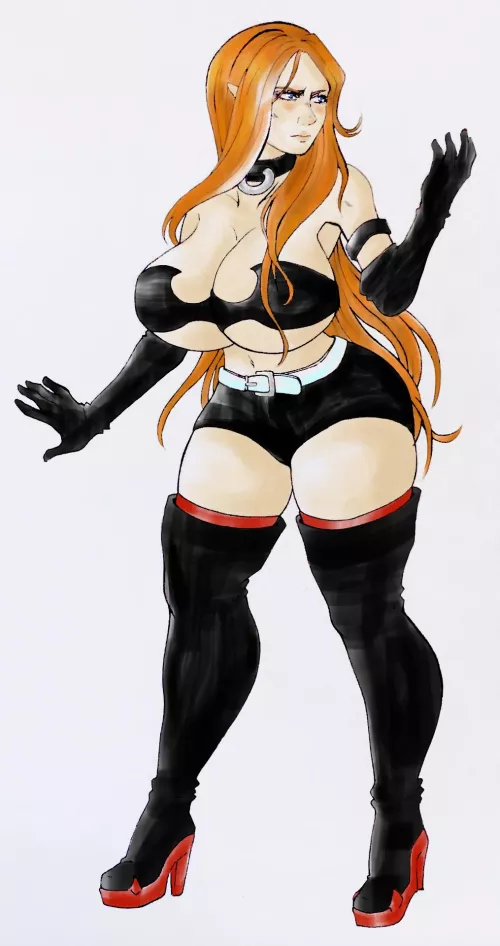 It happens for a fertile half-elf to be enslaved... by Klay66