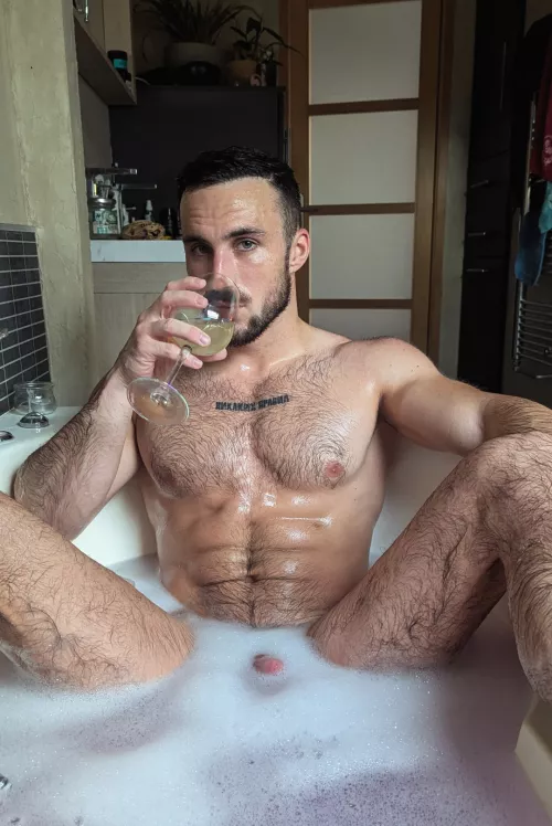 Let's go wild in the bath together? by Baghira_