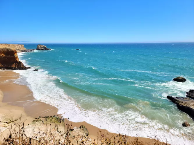 Panther beach Santa Cruz California  by reytaino809
