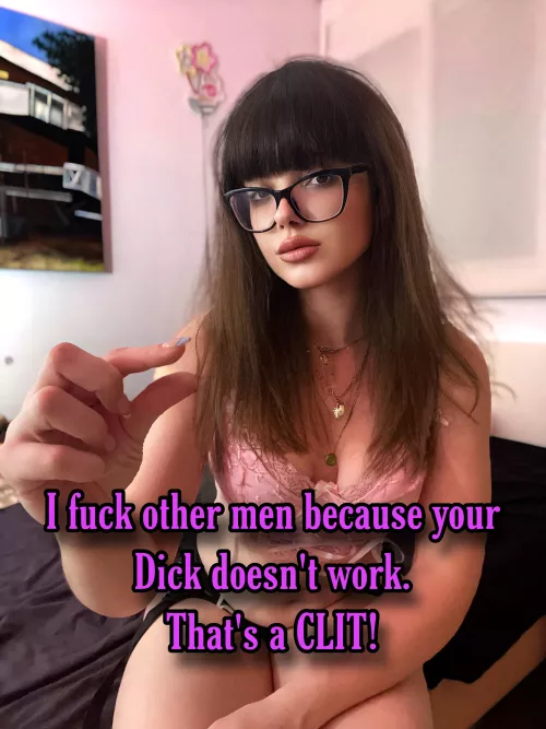 That's a clitty... [oc] by Goddessmaude