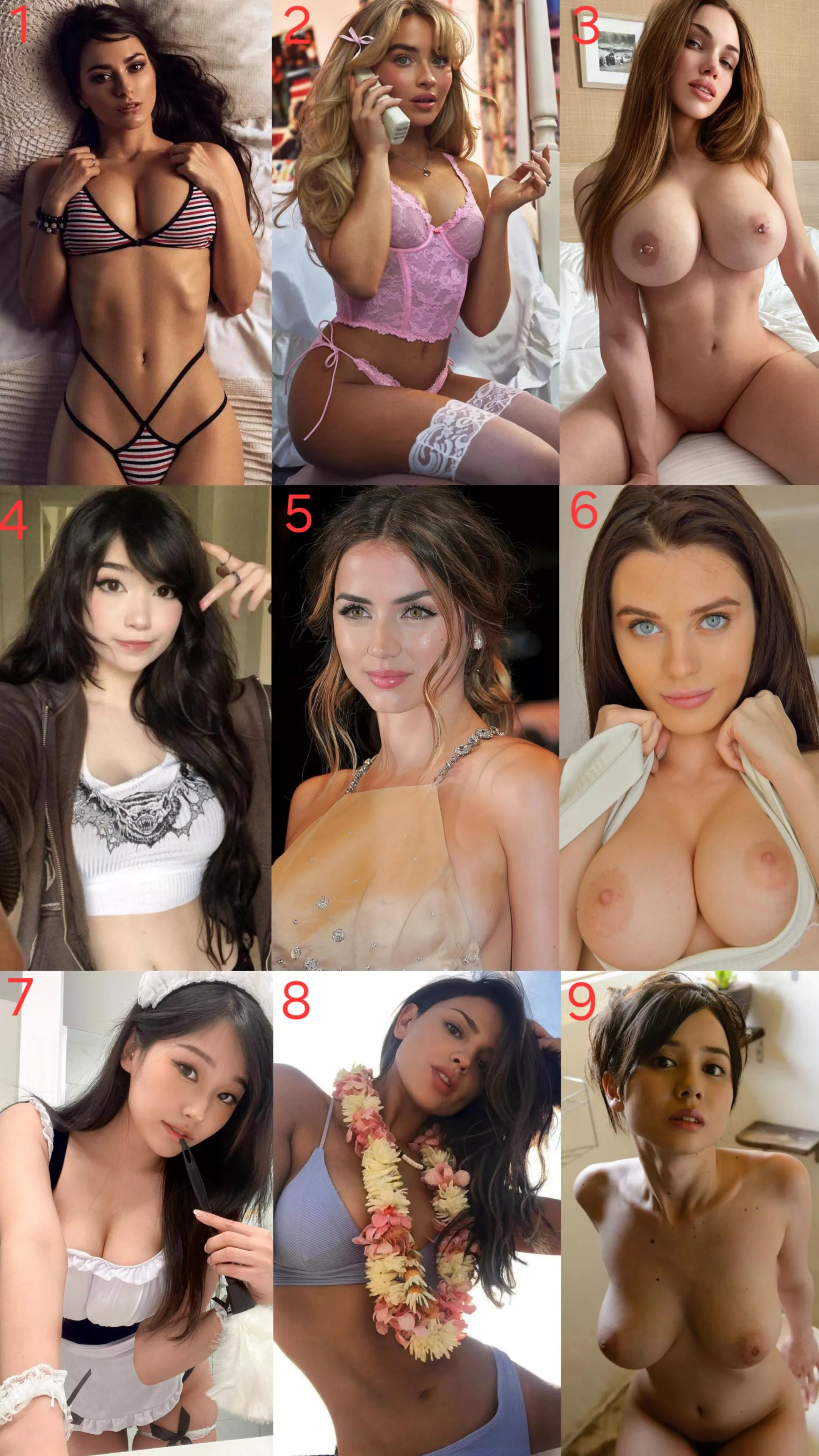 Top picks from my previous post. Who's your favorite [9] posted by WetFloor5