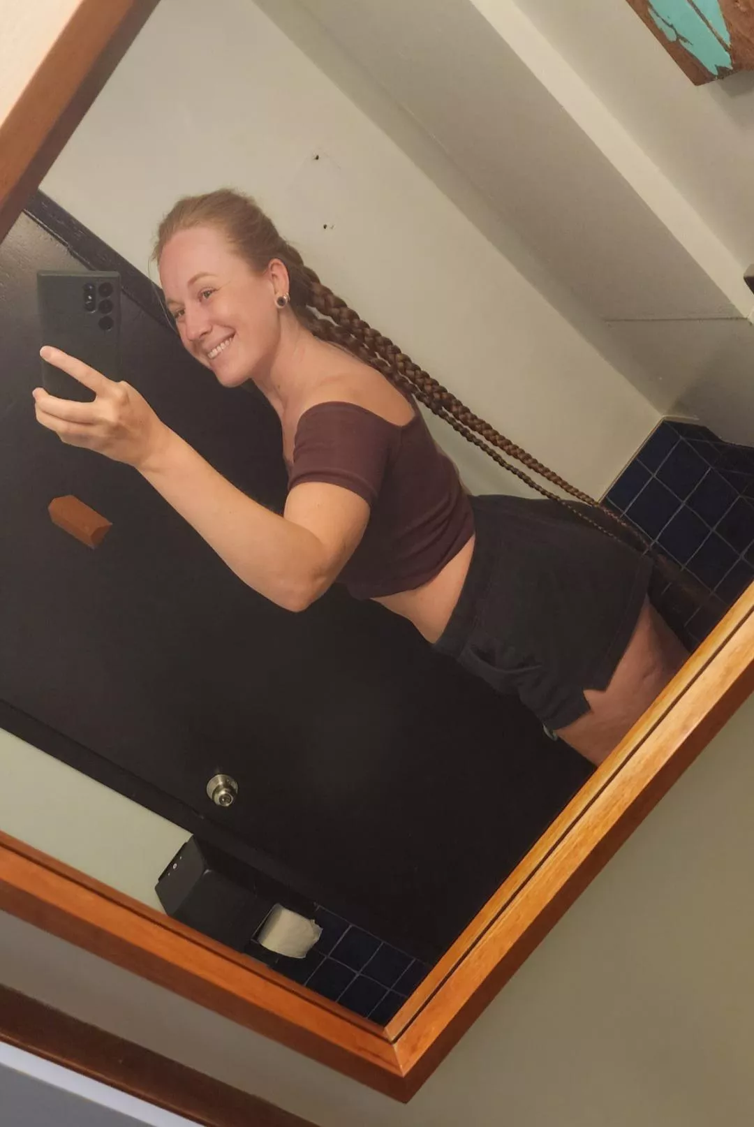 Tried out a new hair style... 2 tails! posted by shapedby_fire