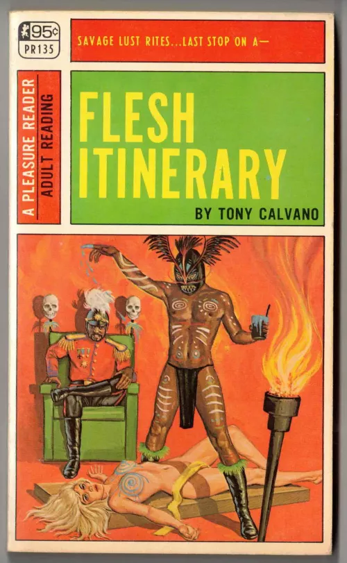 Voodoo themed erotica from 1967 with cover art by Ed Smith by BlackCactusBooks_Art