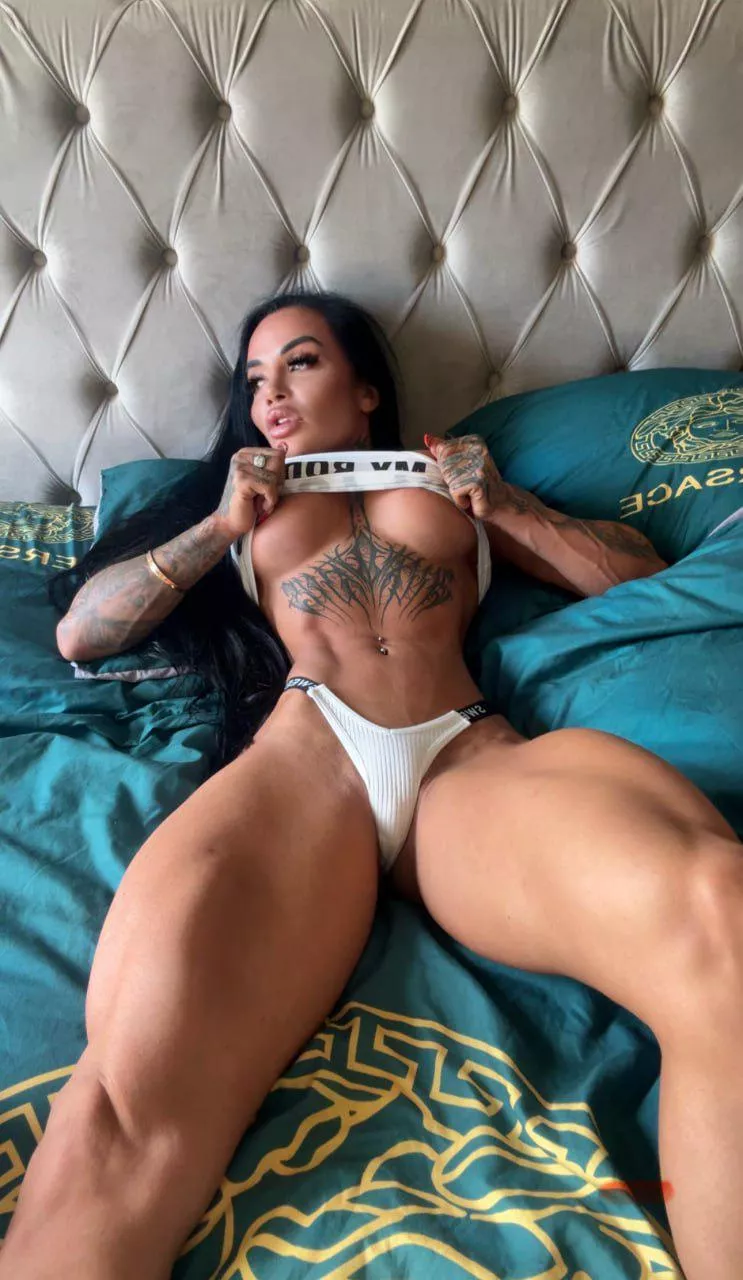 Wishing my body is fit enough to be your boner material today  posted by Allegra_Brunnet