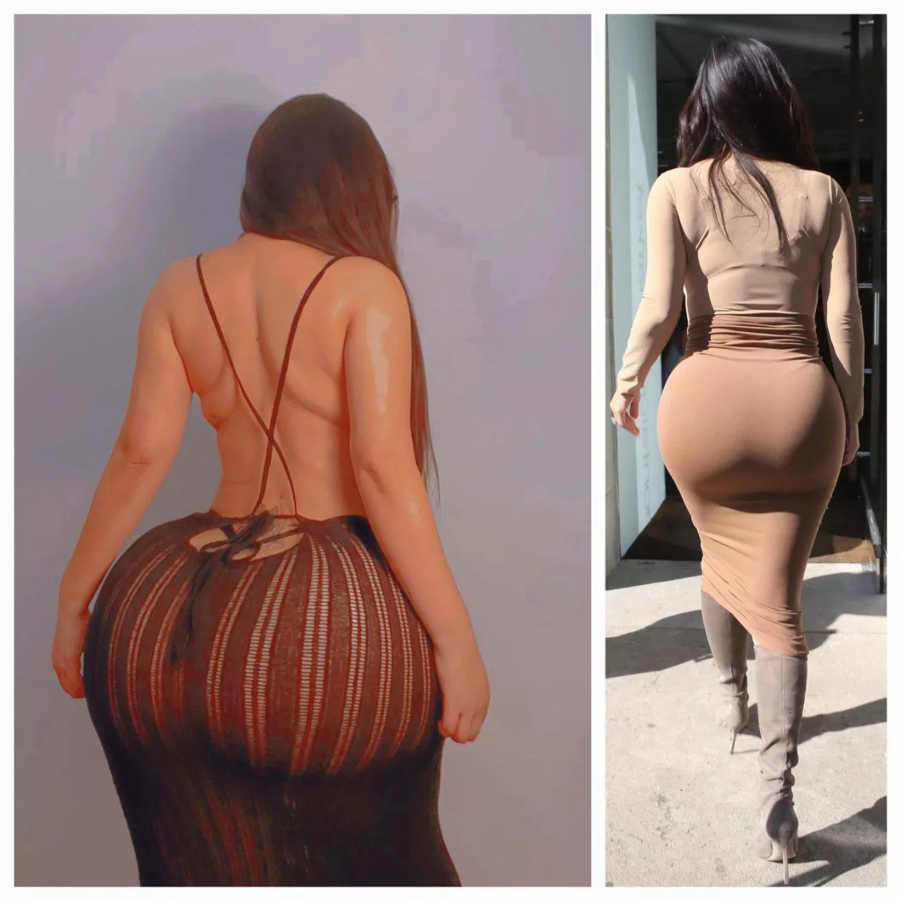 You know you've made it when you see your ass is bigger than Kim K posted by iammilababy
