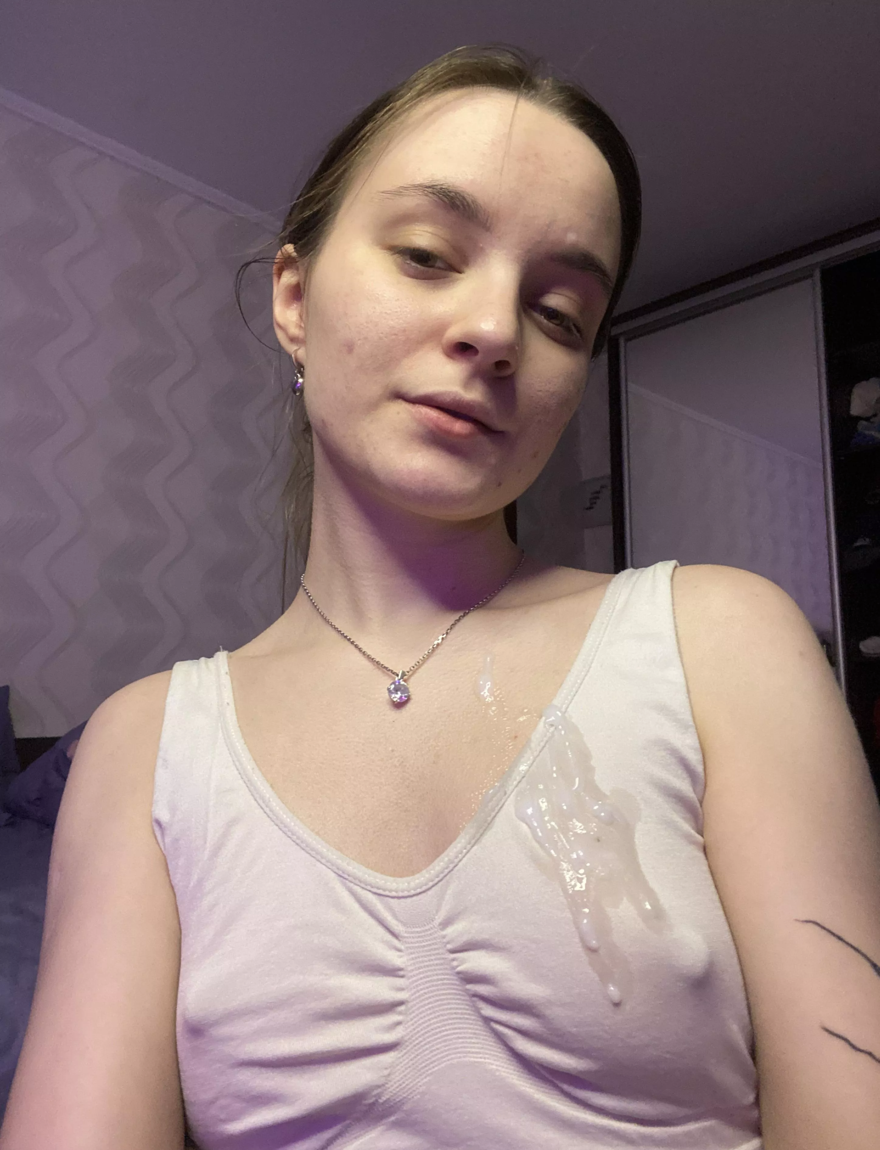 You’re welcome to cum over, but I have one rule: you have to touch all of my body posted by heretomess372
