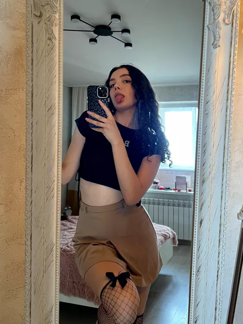 I'm ready to conquer the world in this miniskirt by After-Earth1943