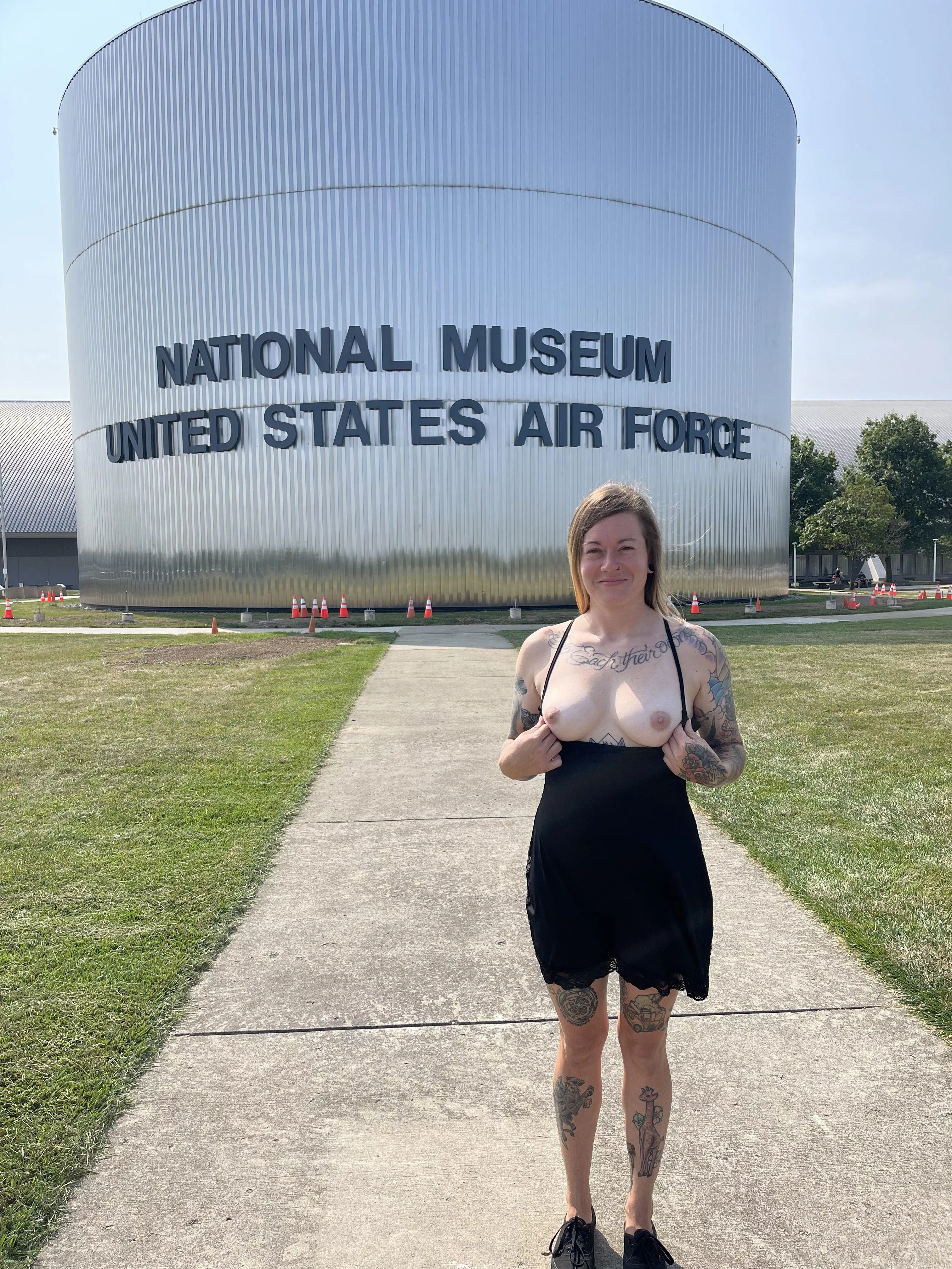 Surprise, surprise! You never know where I'll be striking a pose next! posted by nakieplantlady