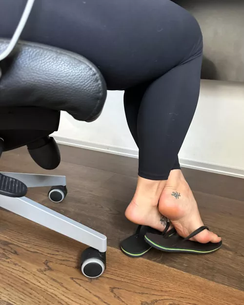 Caught staring at my soles again! by Pixiesoles23_