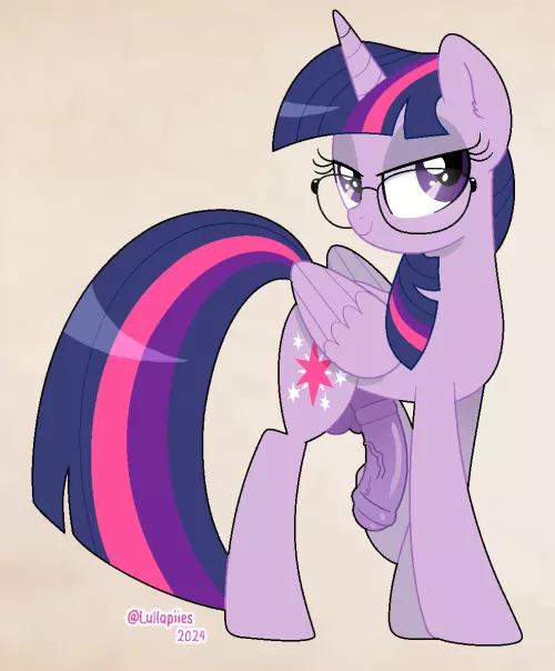 Futa Twilight <3 (art by me) by Lullapiies