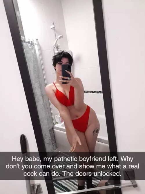 My partner sent me this by accident.  by XBlackthorn0000