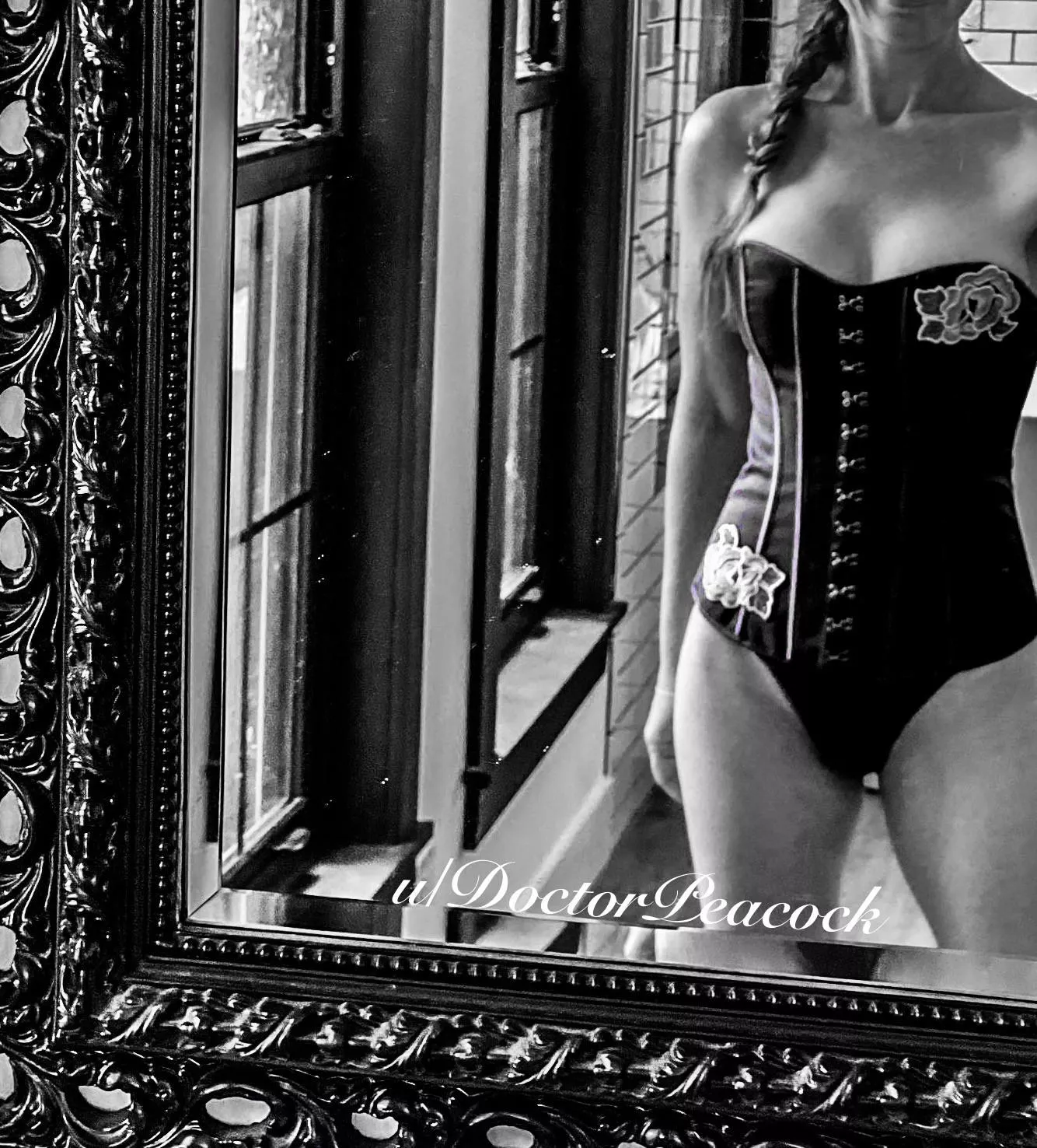 Reflections of me posted by DoctorPeacock