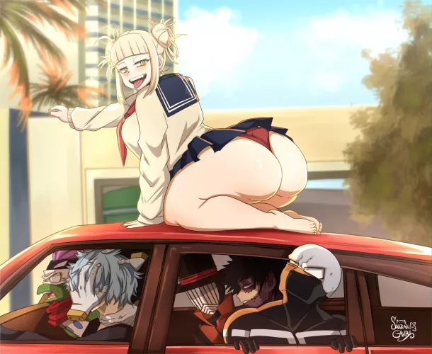 Toga shaking that fat ass (Sakkaku_Gravii) by MillionHypotheses