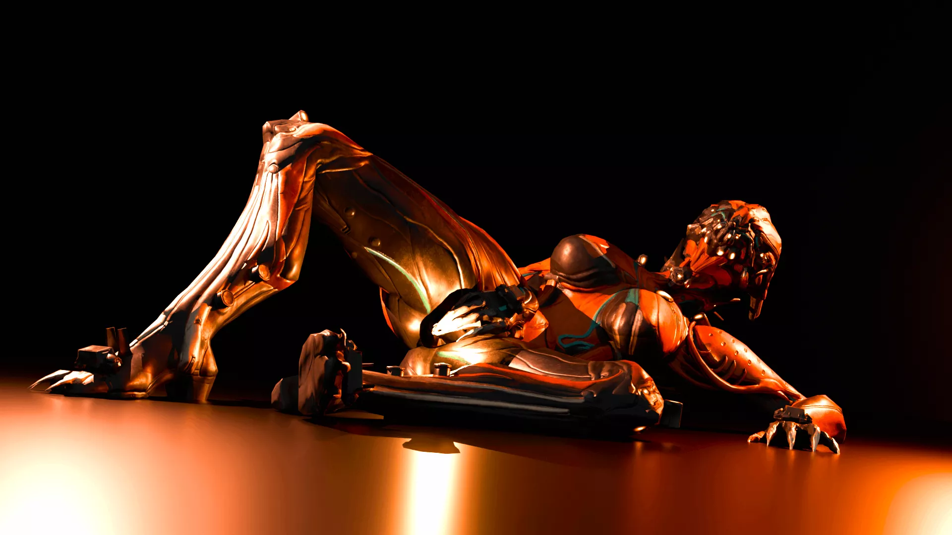 [Valkyr] Touching Herself (Viper_Desires) posted by Darthmufin