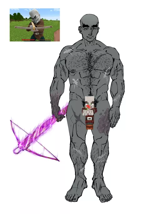 Bara Pillager from Minecraft isn't real he can't hurt you. Bara Pillager: by baraloverrss