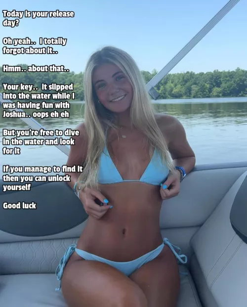 Good luck by Captionsforever