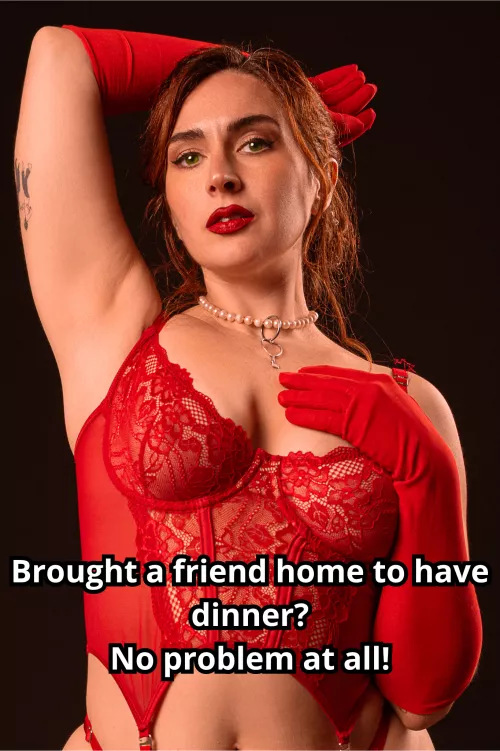 I will take care of you two  by MaiaRedhood