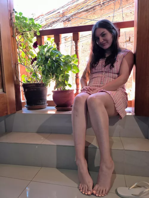 I've had this toenail color for a long time, and it's time for a change. What color would you like to see on my toes? by meldemie