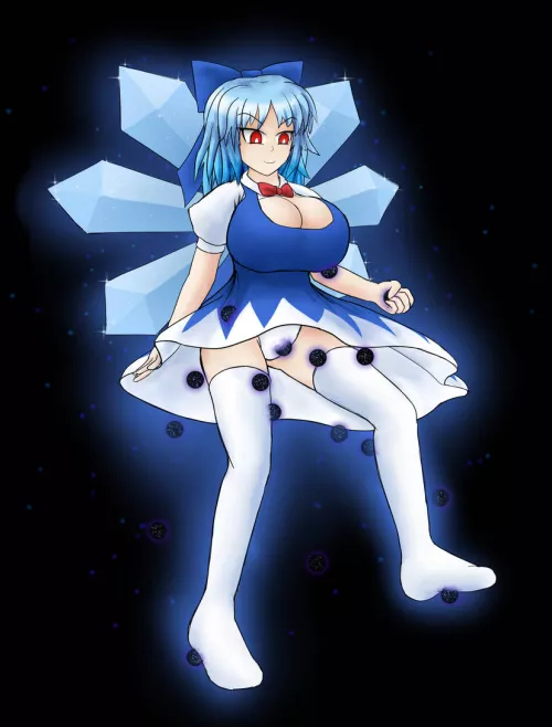 Superior Cirno by Miamikichi by GiganticGirlEnjoyer