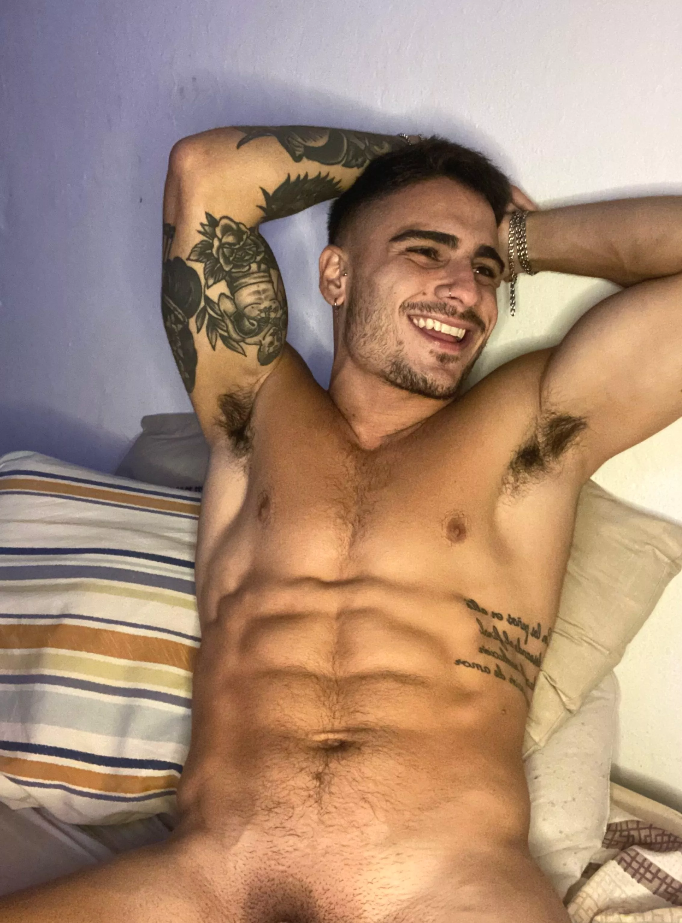 Sweaty, hairy & ready for sniffing posted by KingOliverXOXO