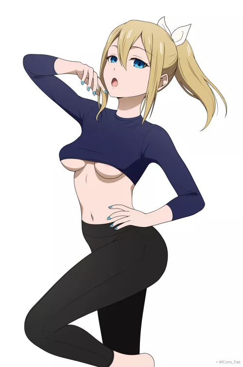 Ai Hayasaka Showing Her Underboob (Kaguya-Sama Love Is War) by Csxc