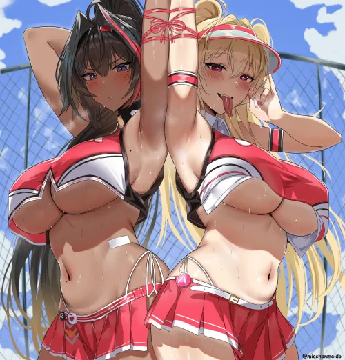 Cheer Girls [Nikke] by A_MASSIVE_PERVERT