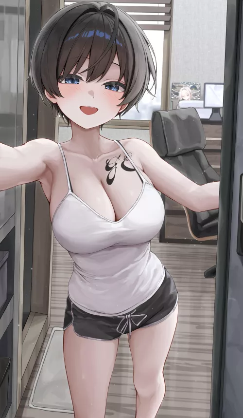 Inviting You To Her Room [Original] by A_MASSIVE_PERVERT