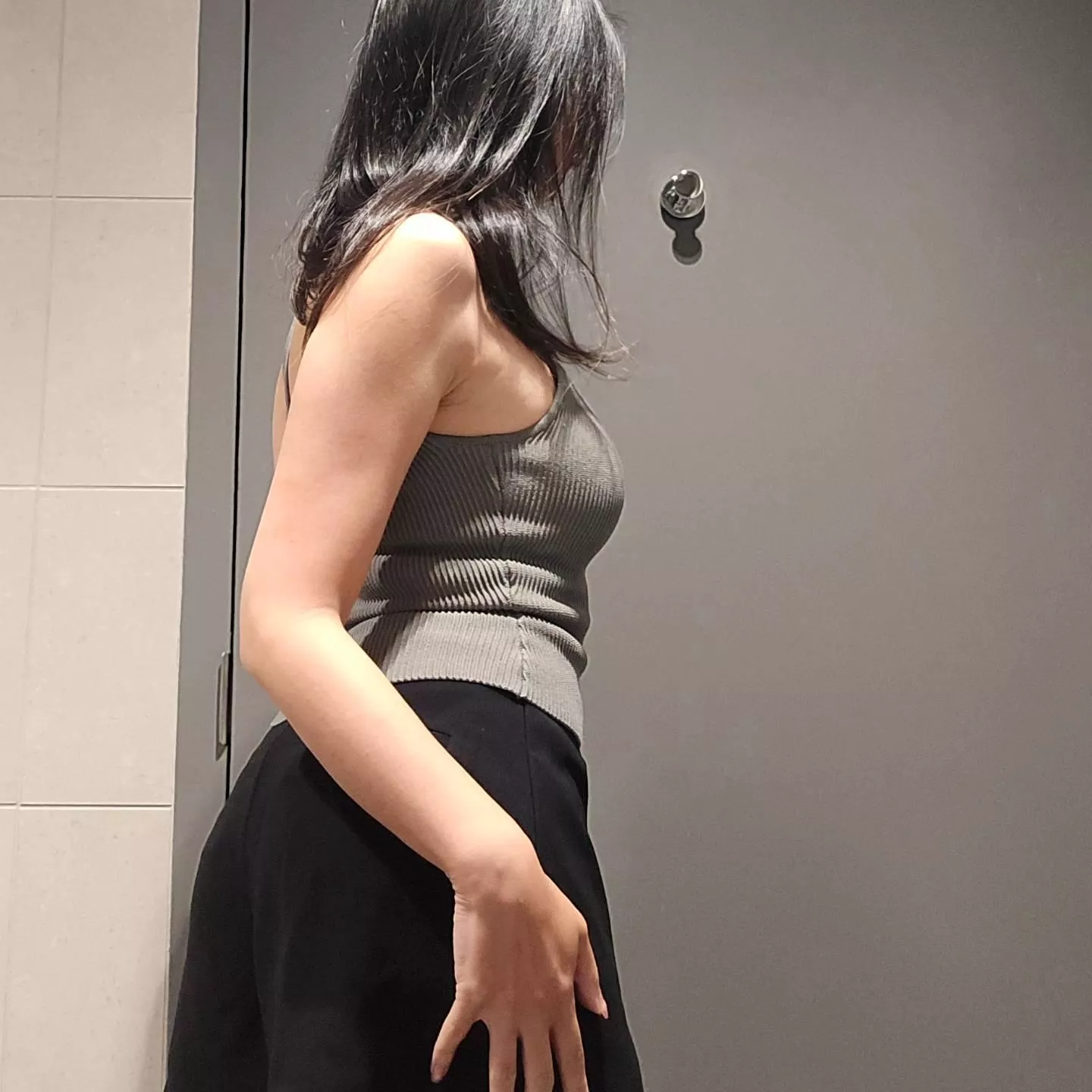 Let's take it at the other side of the door  posted by MaleficentMidnight00