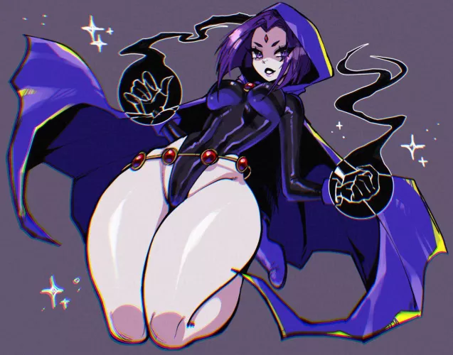 raven's thighs (crystalsugarstars) by mrtecta