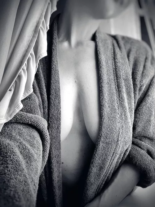 Terry cloth bath robe by Nerdbird_OF