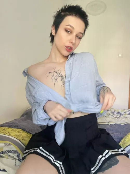 Think this looks sexy on my pale body? by ellaamorgann