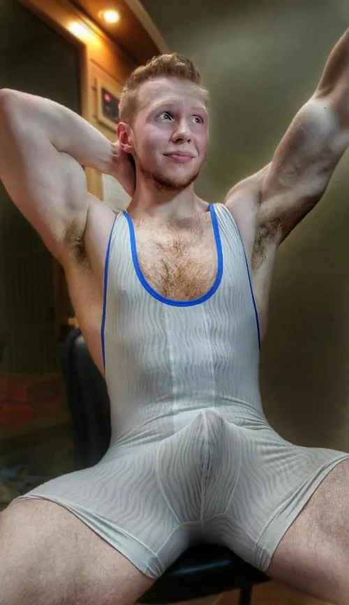 Wanna wrestle with me, I'm gonna try my hardest to pin you down and breed you though, still wanna try?  by gymbruhhhhh