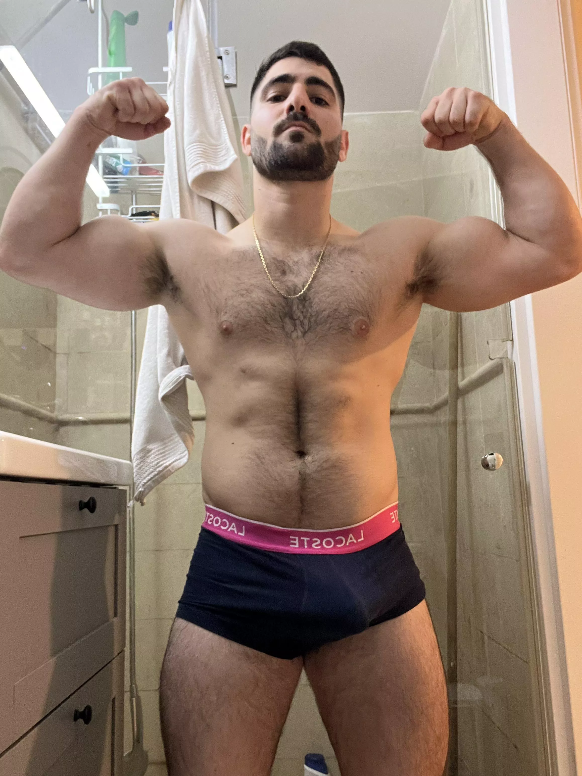 Would you take a whiff as I press your head down deeper? posted by thebicepsking