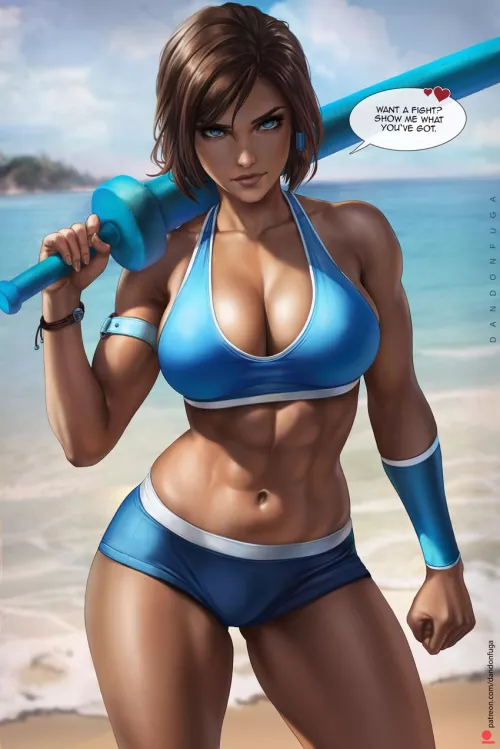 Beachqueen Korra (Dandonfuga) [The Legend of Korra] by Kuro-Oji