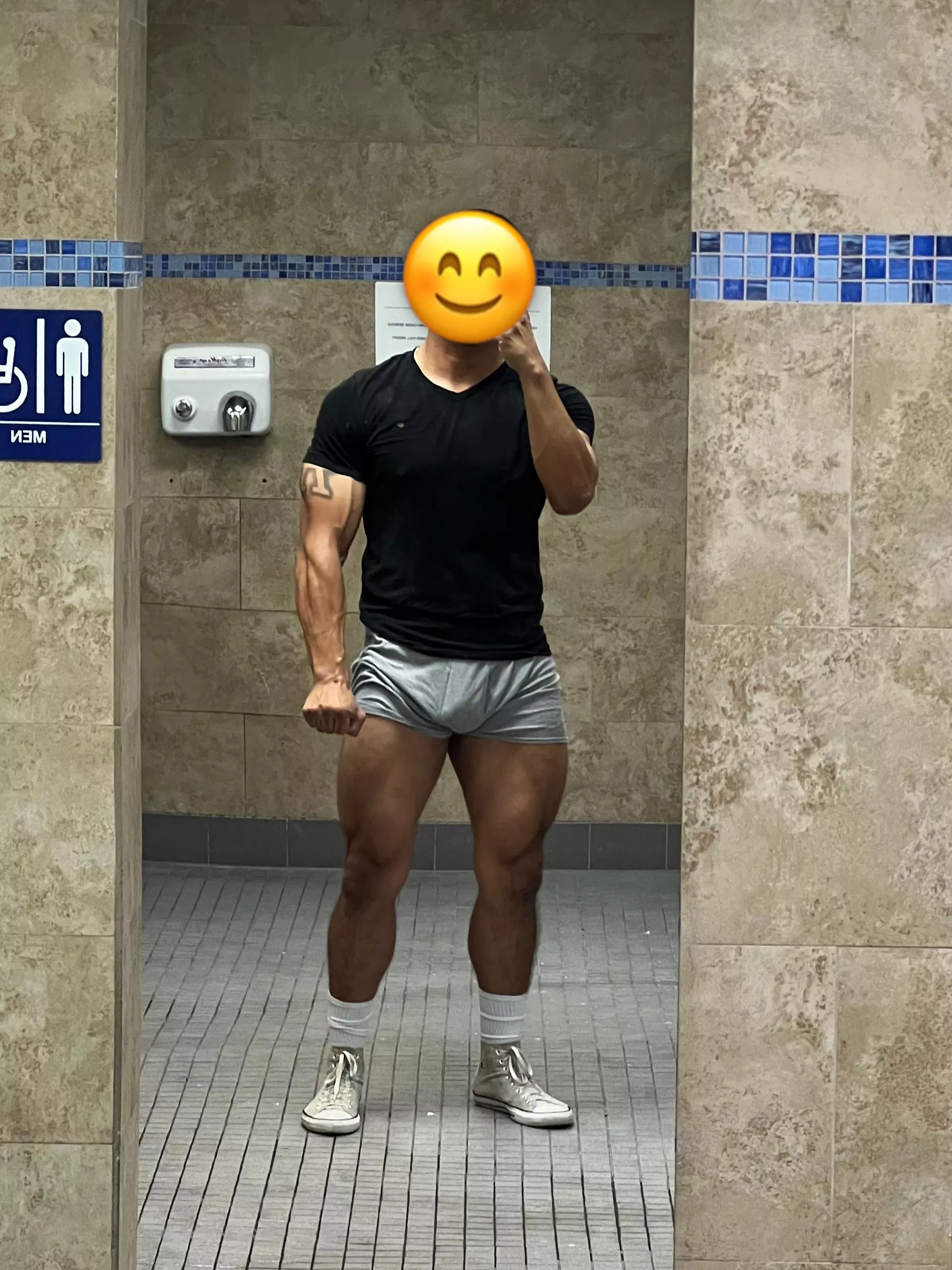 Forearms are getting bigger.  posted by AdonisFit69