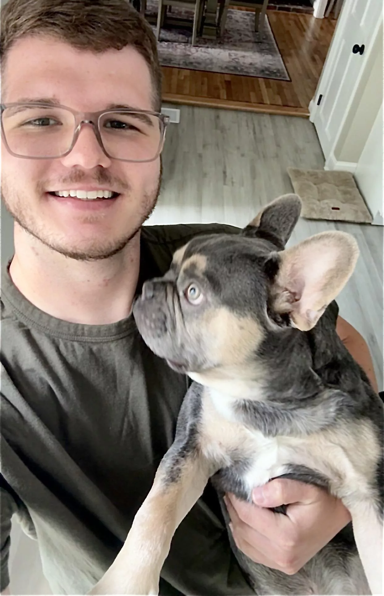 Just a man and his pup.  posted by _SBert